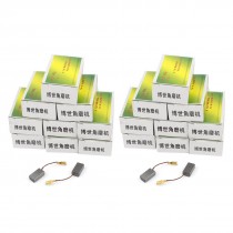 20 Pairs Electric Drill Parts Motor Carbon Brushes 15mm x 8mm x 5mm