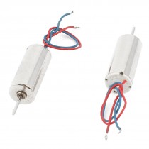 2PCS 50000RPM High Speed 0.8mm Dia Shaft Magnetic DC Coreless Motor 1.5-4.5V