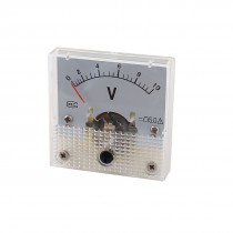 DC0-10V Analog Voltmeter Pointer Panel Voltage Meter Guage 45mm x 45mm