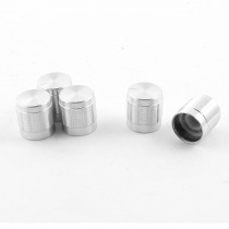 5pcs 14mm x 15mm Nonslip Potentiometer Rotary Knobs for 6mm Knurled Dia