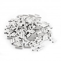 200Pcs BN1 + BN2 Non-insulated Butt Connectors Wire Cable Adapters