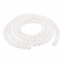 15mm x 2 Meter Spiral Wrapping Band Cable Organizer Wrap for PC Wires
