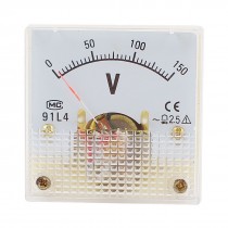 AC 150V Analog Panel Volt Voltage Meter Voltmeter Gauge 91L4 AC 0 150V