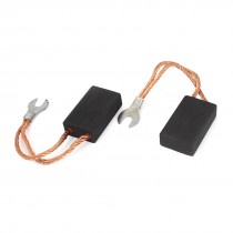 2 Pcs Electric Tool Spare Part 12mm x 25mm x 40mm Motor Carbon Brush