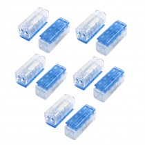 10pcs I Clamp Quick Connector Cable Connector Splice for 0 75mm 1 0MM2 Wire