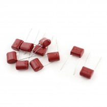 10pcs 1uF CBB22 400V Radial Lead Polypropylene Film Capacitors