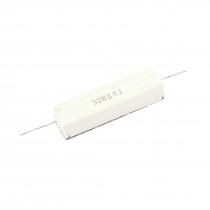 30Watt Power 5 Wirewound Axial Ceramic Cement Resistor 6 Ohm