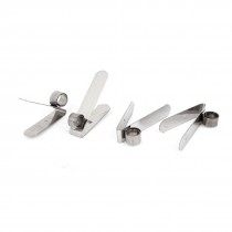 4pcs Carbon Brush Holder 7mm Dia Constant Force Spring Clip