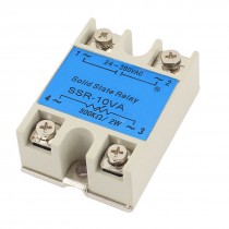 AC 24 380V 10VA 500K Ohm 2W Metal Base Adjustable Solid Module State Relay