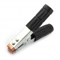 Black Silver Tone Shunt Metal Welding Ground Clamp 300A