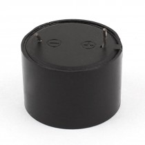 Black 23mmx16mm 2 Pins Industrial Active Electronic Alarm Buzzer DC 3 24V