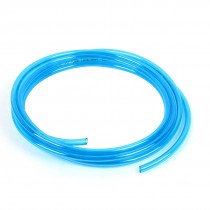 Pneumatic Air Gas Quick Fittings Connection PU Tube Clear Blue 5 Meters