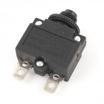 AC 125/250V 15A HS-R01 Air Compressor Circuit Breaker Overload Protector Black