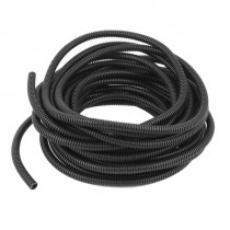 10mm Diameter Flexible Corrugated Conduit Tube Pipe Hose Tubing 11M 36ft