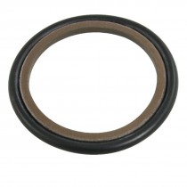 38x50x3 3mm NBR PTFE Hydraulic Rod Step Seal Ring Black Brown