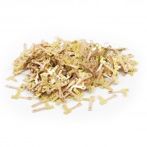 500 Pcs RK500-0.1 Gold Tone Carbon Brush Holder for RK500 Motor Sfxcl