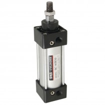 Dual Acting Single Rod 50mm Stroke Pneumatic Cylinder Czaln