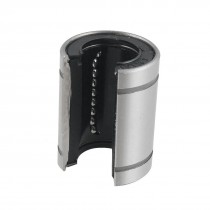 28mm Outer Diameter Silver Tone Black Linear Motion Ball Bearings