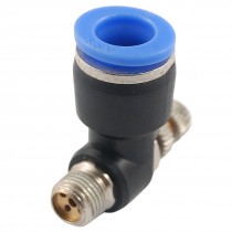 9 4mm Thread Pneumatic Piping Speed Controller Push in Connector 10mm
