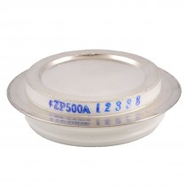 1.6KV 500A ZP Silver Tone Metal Shell Round Disc Type SCR Rectifier