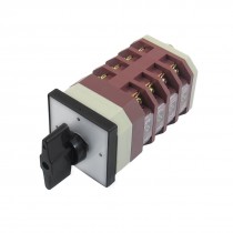 Locking AC 380V 16A 3 Vertical Position Cam Combination Changeover Switch KZCJF