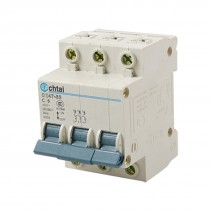 C6 4 Pole Overload Mini Circuit Breaker AC400V 4000A