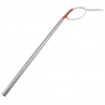 White Wired 8mm x 200mm Stainless Steel Tube Cartridge Heater AC 380V 400W