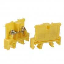 2 Pcs Electronic Components THY1 Yellow Terminal Block