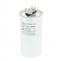AC 450V 30uF 5 50 60Hz Air Conditioner Motor Run Capacitor CBB65 Silver Tone