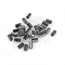 30pcs 50V 33uF Radial Leads Polarised Aluminium Electrolytic Capacitor