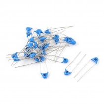 30 Pcs 18pF Through Hole DIP Ceramic Disc Capacitor 3000V