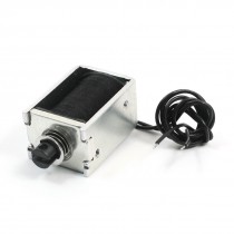 DC12V 4mm Stroke 120g Force Plunger Return Pull Solenoid Electromagnet