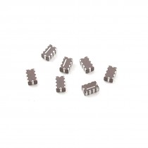 Electronics Componets Gray Silver Tone 80MHz Frequency SMD SMT EMI Filters 7 Pcs