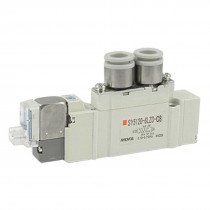 SY5120 6LZD C8 L Plug Connector 5 Port Solenoid Valve