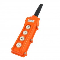 Up Down Left Right 4 Knob Control Rainproof Hoist Pushbutton Switch AC 500V 2A