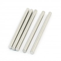 5pcs Replacement Stainless Steel Round Rods Bars 3mmx50mm for RC Toy Car