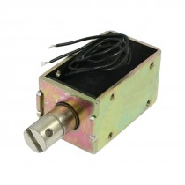 DC 24V 0 26A Pull Type Open Frame Electromagnet Linear Solenoid
