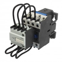CJ19 32 110V Coil 32A 3 Pole 1NO Switch Over Capacitor AC Contactor