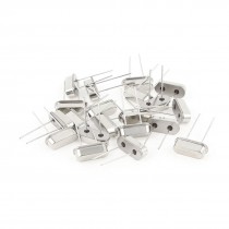 20 Pcs 22 1184MHz 22 1184M Passive Quartz Crystal Oscillators Silver Tone HC 49S