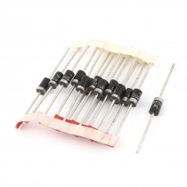 15 Pcs RGP30D do 27 Fast Recover Rectifier Diodes 200V 3A