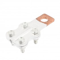 100A JTL Copper Aluminum Jointing Clamp Cable Terminal 11mm Ring for 3 8 Stud