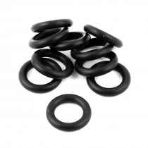 Black Rubber 13 5mm x 8 5mm x 2 5mm O Ring Oil Seal Gasket 10 Pcs