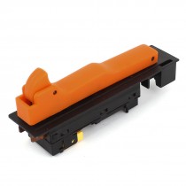 AC 250V 10A DPST Momentary Locking Electric Tool Trigger Switch Black Orange