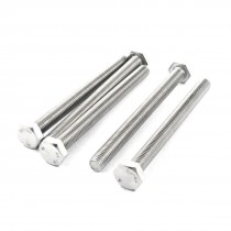 5pcs A2 70 Stainless Steel Hex Hexgon Cap Srews 10mm x 120mm