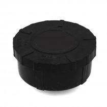 Black Plastic Round Shaped 32mm Thread Air Compressor Filter Silencer Muffler
