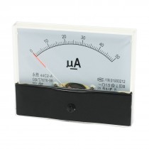 44C2-A DC 0-50uA Class 1.5 Analog Amperemeter Panel Meter Gauge