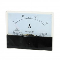 DC 0-1.5A Measuring Range Rectangle Panel Gauge Ammeter Amperemeter