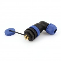 SD20 20mm 5 Pin Elbow Waterproof Aviation Connector Plug Socket IP68
