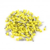 200pcs E4009 12AWG Insulated Ferrule Cord End Terminal Crimp Connector Yellow