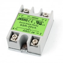 SSR 25VA AC24 380V 500K Ohm 2W Resistance Type Adjustable Solid State Relay